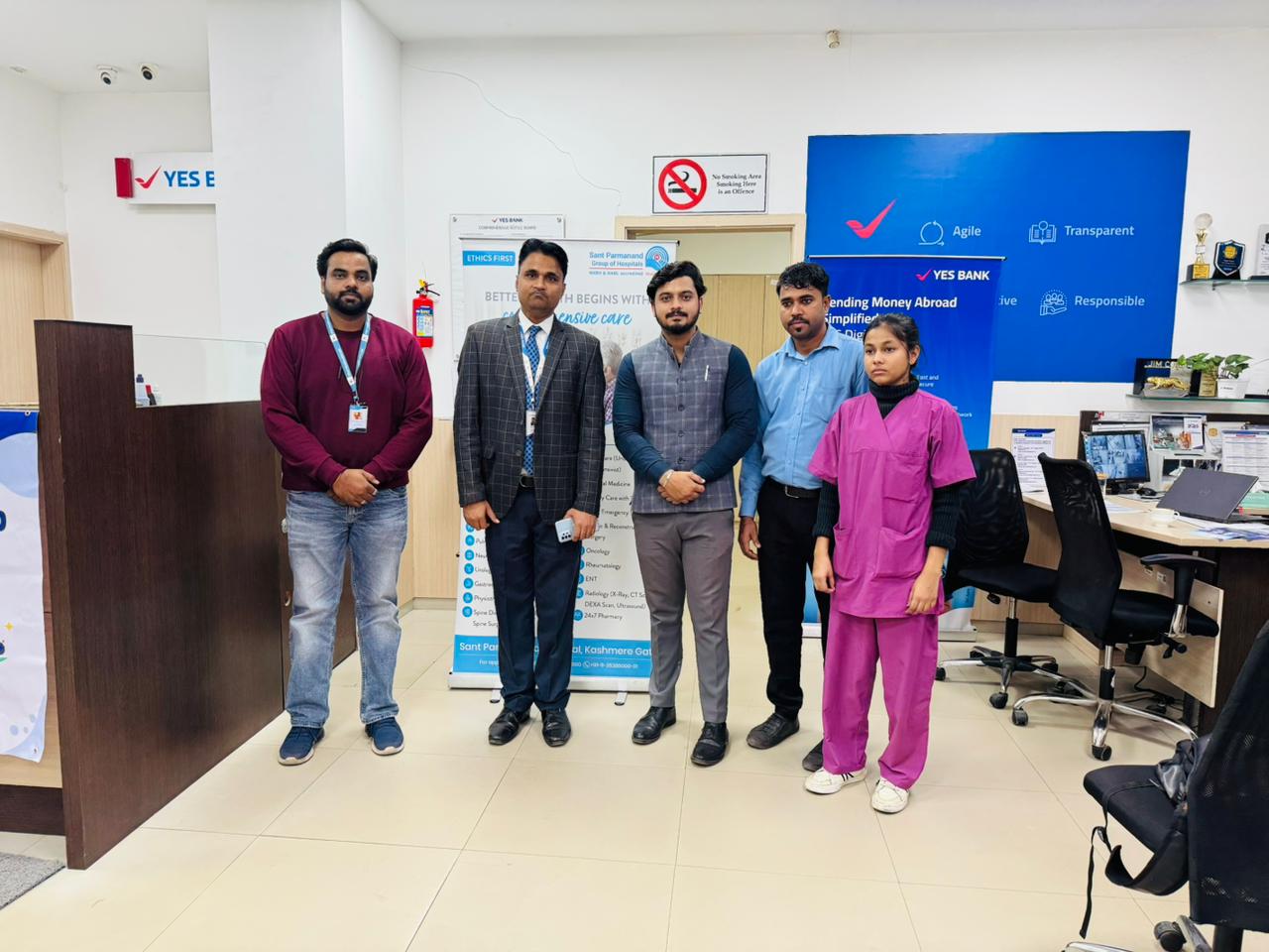 Health Camp | Yes Bank Limited, Kashmere Gate