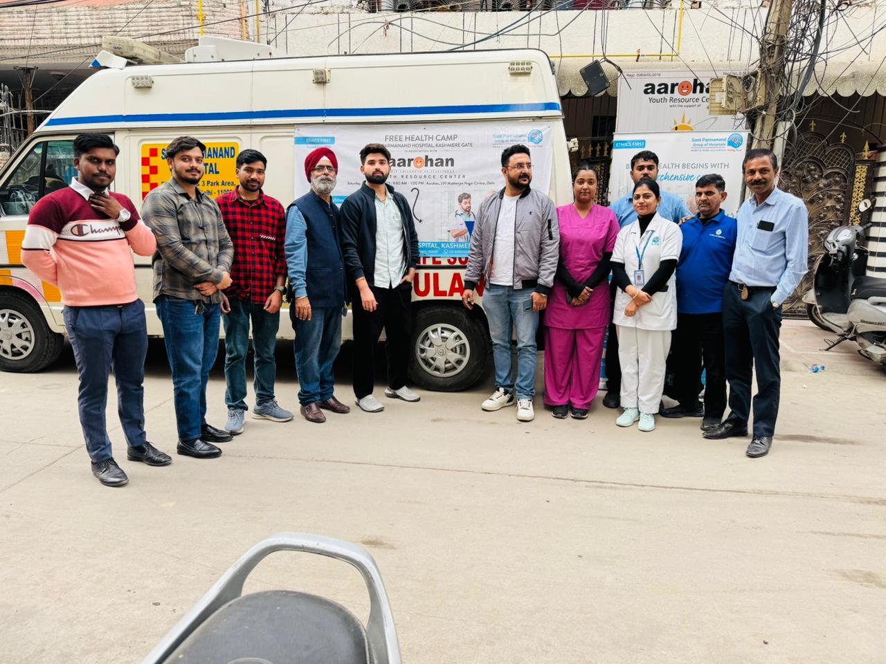 Health Camp – Aarohaan| Mukherjee Nagar, Delhi