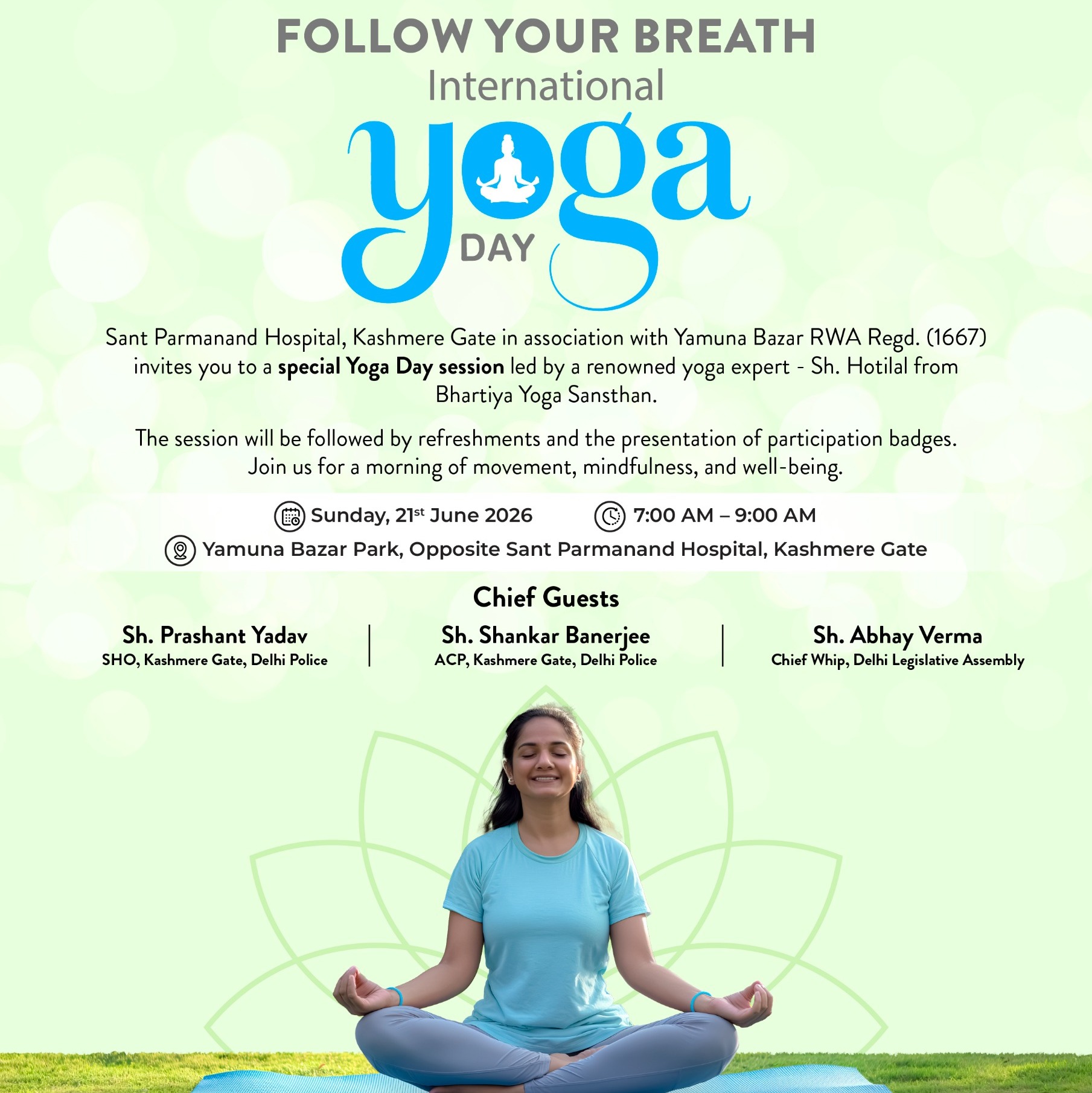 International Yoga Day Wellness Session